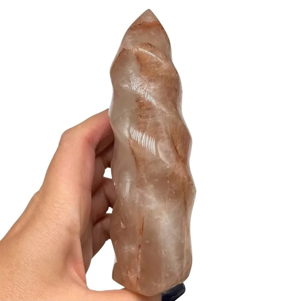 Fire Quartz Flame Crystal Natural Stone